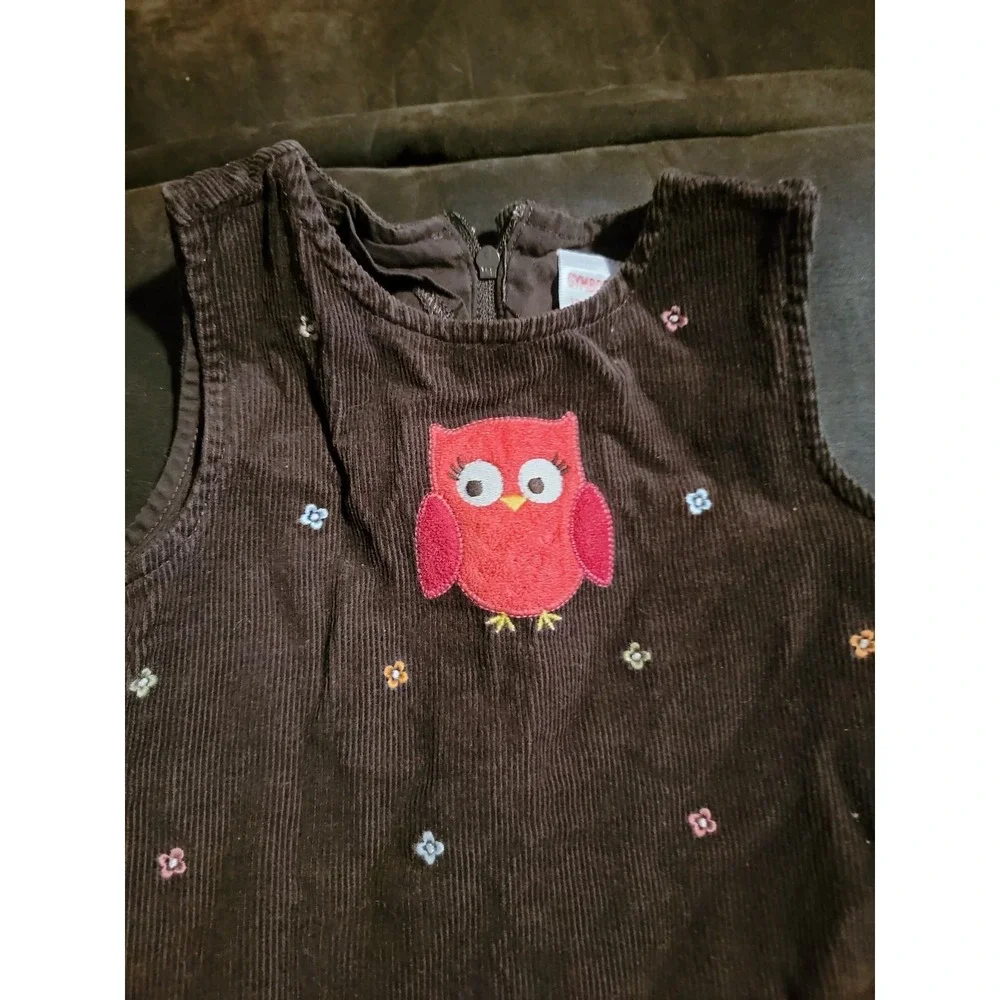 Gymboree fall homecoming owl dress size 12 18‎ months